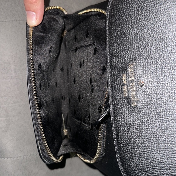 Kate Spade- Kristi Medium Flap Backpack— COLOR:Black - Picture 3 of 6